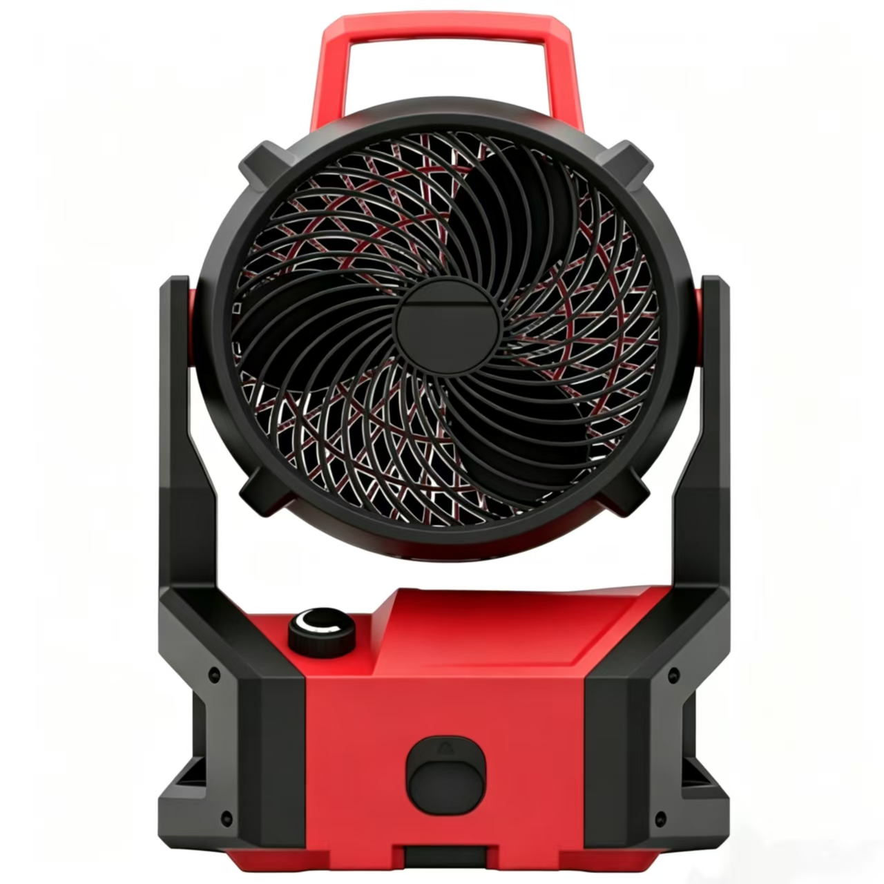 Rechargeable industrial fan